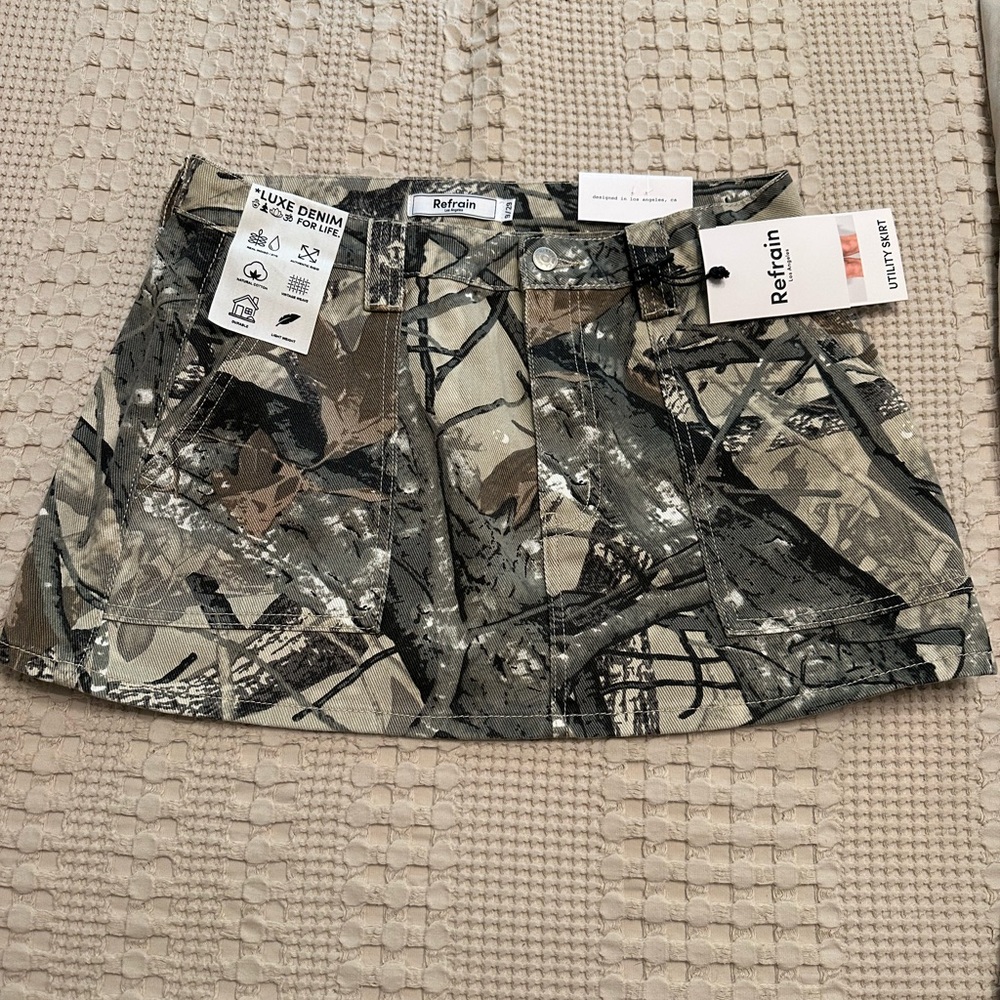 Women's Camouflage Mini Skirt